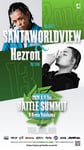 「BATTLE SUMMIT III」SANTAWORLDVIEW & Hezron出場告知ビジュアル