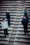 the band apart。手前右が原昌和（B）。