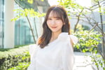 音楽ナタリーの取材に応じた藤嶌果歩（日向坂46）