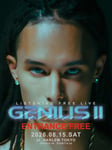 Kaneee「LISTENING FREE LIVE "GENIUS II"」フライヤー
