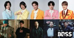 モナキ、酒井一圭（純烈）とそれぞれが韓国映画「BOSS／ボス」で日本語吹替を担当する役柄。