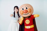 乃木坂46の賀喜遥香と彼女の初恋の相手であるアンパンマン。