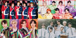 上段左より、CUBERS、THE SUPER FRUIT、世が世なら!!!、SHY。