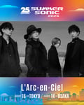 「SUMMER SONIC 2026」×L'Arc-en-Cielコラボビジュアル