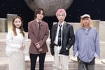 左から畑芽育、菊池風磨（timelesz）、SATOHのLinna Figg（Vo）、Kyazm（G）。©日本テレビ