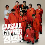 赤坂サイファー「Let's Cypher feat. Zeebra」配信ジャケット