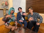 左から3Li¥en、せいや（霜降り明星）、田中樹（SixTONES）。