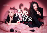 「We are PINK CATS.」キービジュアル。左から渡辺直美、山﨑天（櫻坂46）。