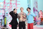 左からMEGUMI、Taka（ONE OK ROCK）、永野。
