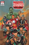 アメリカで発売されるマーベルコミック「Marvel Zombies: War Zone（2026）#1」の限定カバー。