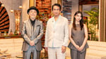 「The Covers Original Loveナイト！～デビュー35周年SP～」より、左からリリー・フランキー、田島貴男、上白石萌歌。©︎NHK