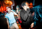 左からAndersen、YÖSY、Yamiboi To$。（撮影：koneri sota）