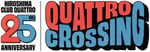 「HIROSHIMA CLUB QUATTRO 25th ANNIVERSARY "QUATTRO CROSSING"」ロゴ
