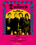 「The Damned Final Damnation 50 Japan」告知ビジュアル