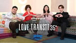 Prime Videoで配信される恋愛リアリティ番組「ラブ トランジット 35+」のスタジオMC。左から松井ケムリ（令和ロマン）、YOU、杏、渡辺翔太（Snow Man）。©2026 Amazon Content Services LLC or its Affiliates.