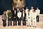 「夜の音」に出演するINI。©︎日本テレビ