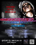 「you geek “GEEKIN TAPE 2” RELEASE PARTY」フライヤー