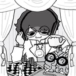 meiyo「パーフェクト・スターの喜劇 feat. こっちのけんと」ジャケット