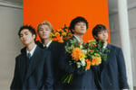DISH//。右から2番目が北村匠海（Vo, G）。