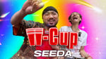 YouTubeチャンネル「W-Cup」よりSEEDA登場回のサムネイル。