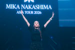 「MIKA NAKASHIMA ASIA TOUR 2026」LINE CUBE SHIBUYA（渋谷公会堂）公演の模様。