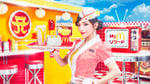 浜崎あゆみ×マクドナルド「Golden Campaign」キービジュアル