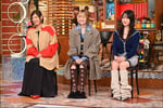 「EIGHT-JAM」に出演する絢香、こたに（名誉伝説）、乃紫。©テレビ朝日