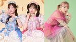 左から真中まな（FRUITS ZIPPER）、松本かれん（FRUITS ZIPPER）、槙田紗子。