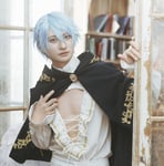 “天空の王子”をテーマとする新たなオリジナルキャラクターに扮した宮田俊哉。