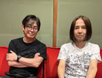 宮沢和史（左）と高野寛（右）。
