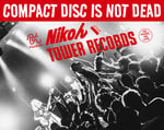 Nikoん meets TOWER RECORDS「COMPACT DISC IS NOT DEAD」メインビジュアル