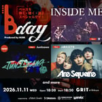 「IKEBE ベースの日 Special Live B-day 2026 supported by Black Smoker, D'Addario, Darkglass Electronics, Warwick」ビジュアル