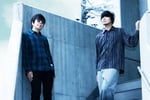 左から真鍋吉明（ex. the pillows）、上野啓示（カミナリグモ）。