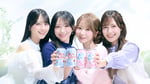 ＝LOVE「とくべチューハイ」キービジュアル。左から佐々木舞香、野口衣織、大谷映美里、諸橋沙夏。